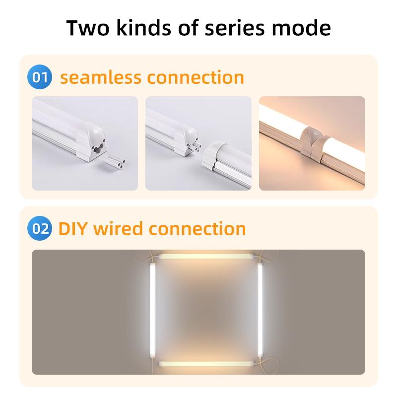 30cm Led Tube Light Bar With 1.8m Switch Wire Under Cabinet Lights for Living Room Bedroom Closet Kitchen Wall Lamp Led Tube