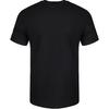Converse T Shirts Men's Black Crew Neck Moderate 10007861-A01