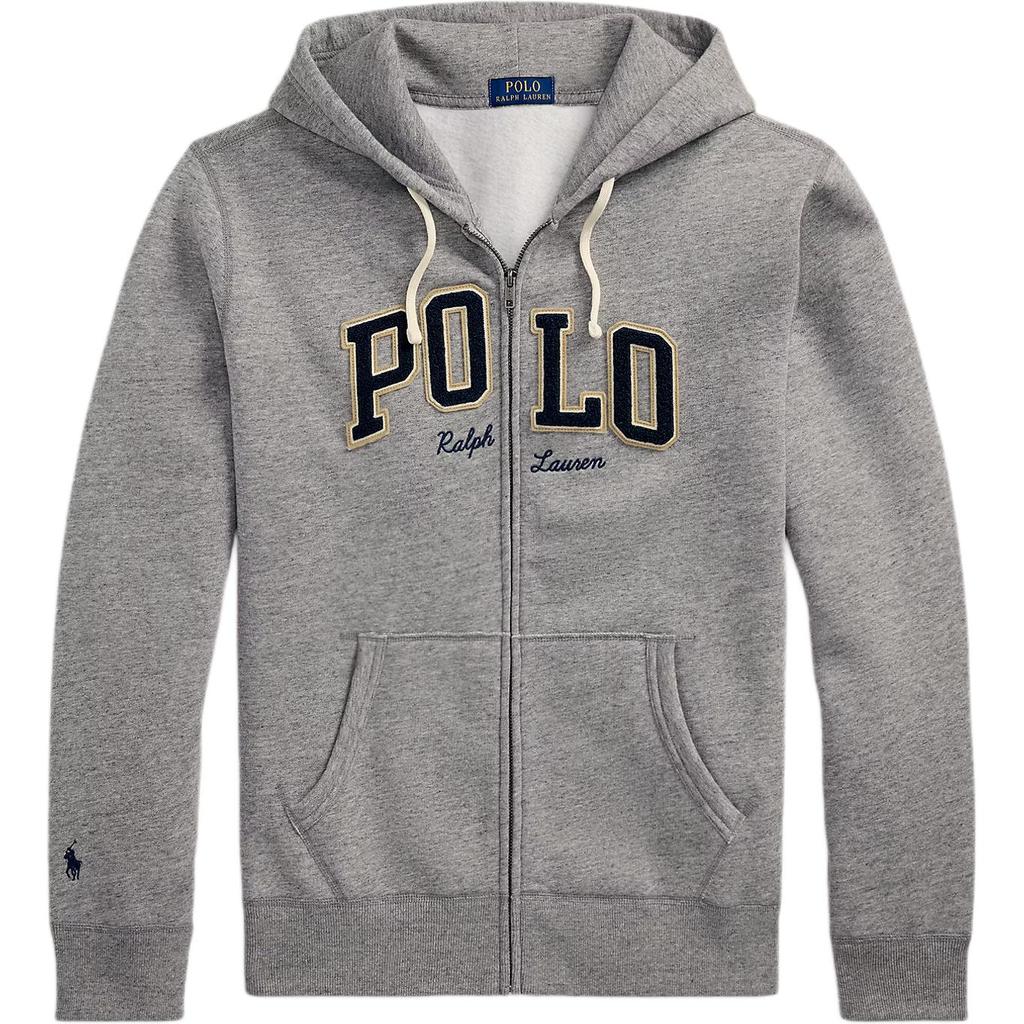 Polo Ralph Lauren Drawstring Zip Up Hoodie 710981151-001