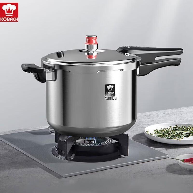 KOBACH 6L 304 Stainless Steel Explosion-Proof Pressure Cooker