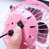 4 Inch Metal Usb Mini Fan Portable 360 Degree Adjustable Angle Quiet Cooling Fan