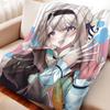 Cartoon Firefly Flannel Blanket Cover Summer Soft Anime Honkai Star Rail Blanket Multifunctional Decor Home Universal Blankets