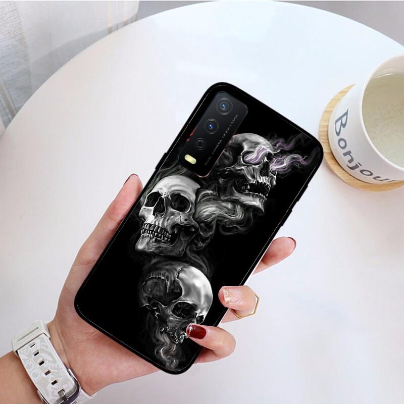 Grim Reaper Skull Phone Case for VIVO Y31 Y21 Y70 Y21S Y20 Y72 1907 Y12 Y11S Y53S Y33S Y55 Y76 Y51 Y15S Y01