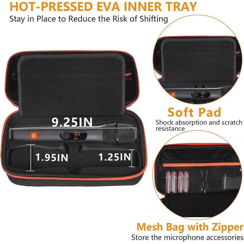 2025 Latest Model Wireless Microphone Case Compatible with JBL Wireless Two