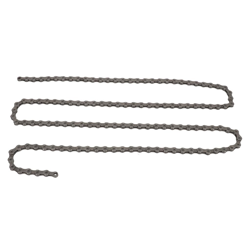 12 Speed Bike Chain Bicycle Chain for Mountain Bike Road Bike Variable Speed Chain with 2 Buckle Smoky Gray