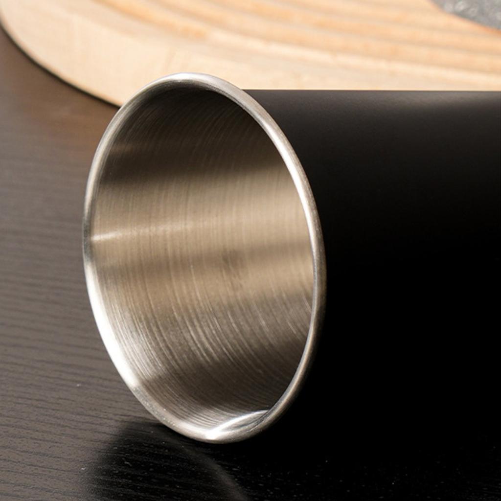 4pcs Stackable Camping Water Cup 350ml Teas Coffees Milk Beer Mug Stainless Steels Drinking Cups Outdoor Travel Cups