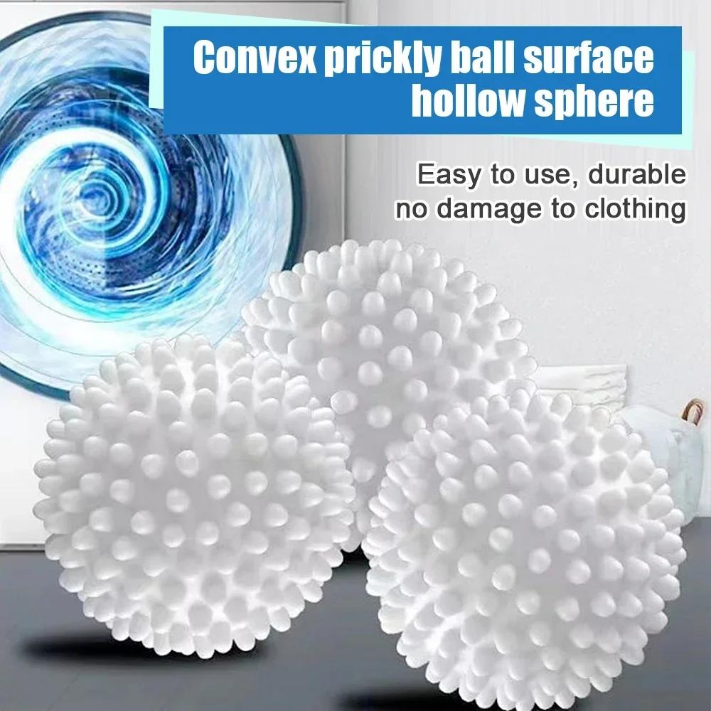 Laundry Ball Soft Glue Special Decontamination Powerball Anti-knotting Clothes Lint Cleaning Ball Hedgehog Ball Laundry Ball