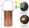 Solar Lantern Light Dragonfly Outdoor Hanging GardenMetal Decor Lanterns-Waterproof LED Decorative Lights
