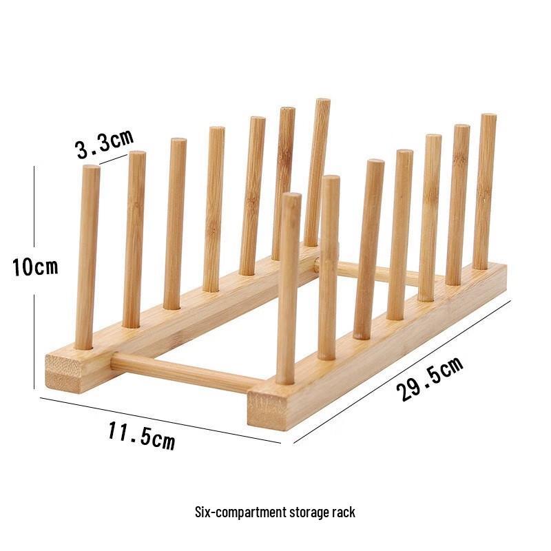 Bamboo Multi-purpose Storage & Drain Rack