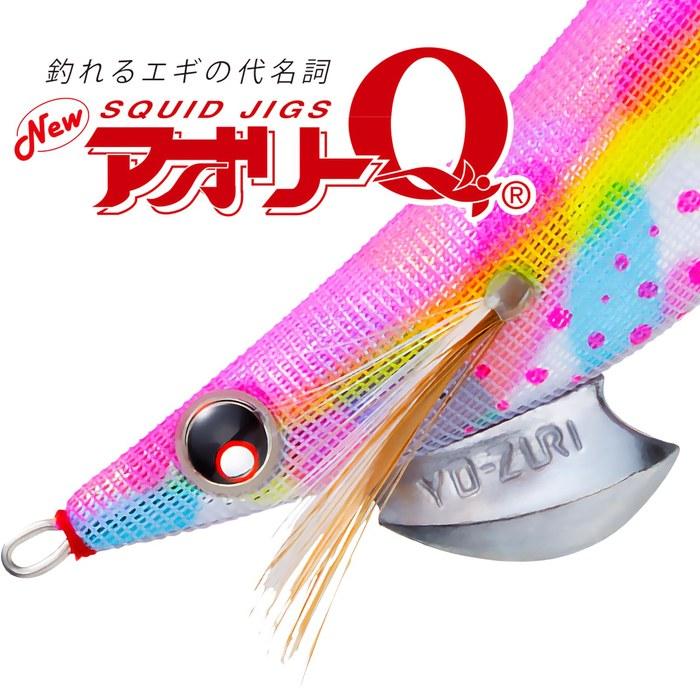 DUEL YO-ZURI Egi: Aori-Q 3.5LBL:04 Nightglow Black A997N-LBL 04 LBL:Nightglow Black
