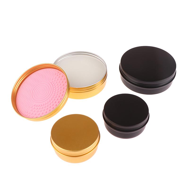 2In1 Silicone Makeup Brush Cleaner Soap Pad Washing Scrubber Board Cleaner Bowl
