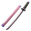 45cm Neuestes Cosplay Hagashi Akihito Kunststoff Katana Modell Rollenspiel Anime 18 Zoll Shinazugawa Sanemi Spielzeugschwert