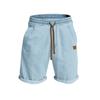 Cross-border American New Heavy-duty Washed Casual Sports Loose Men's Cotton Denim Five-point Shorts Men's