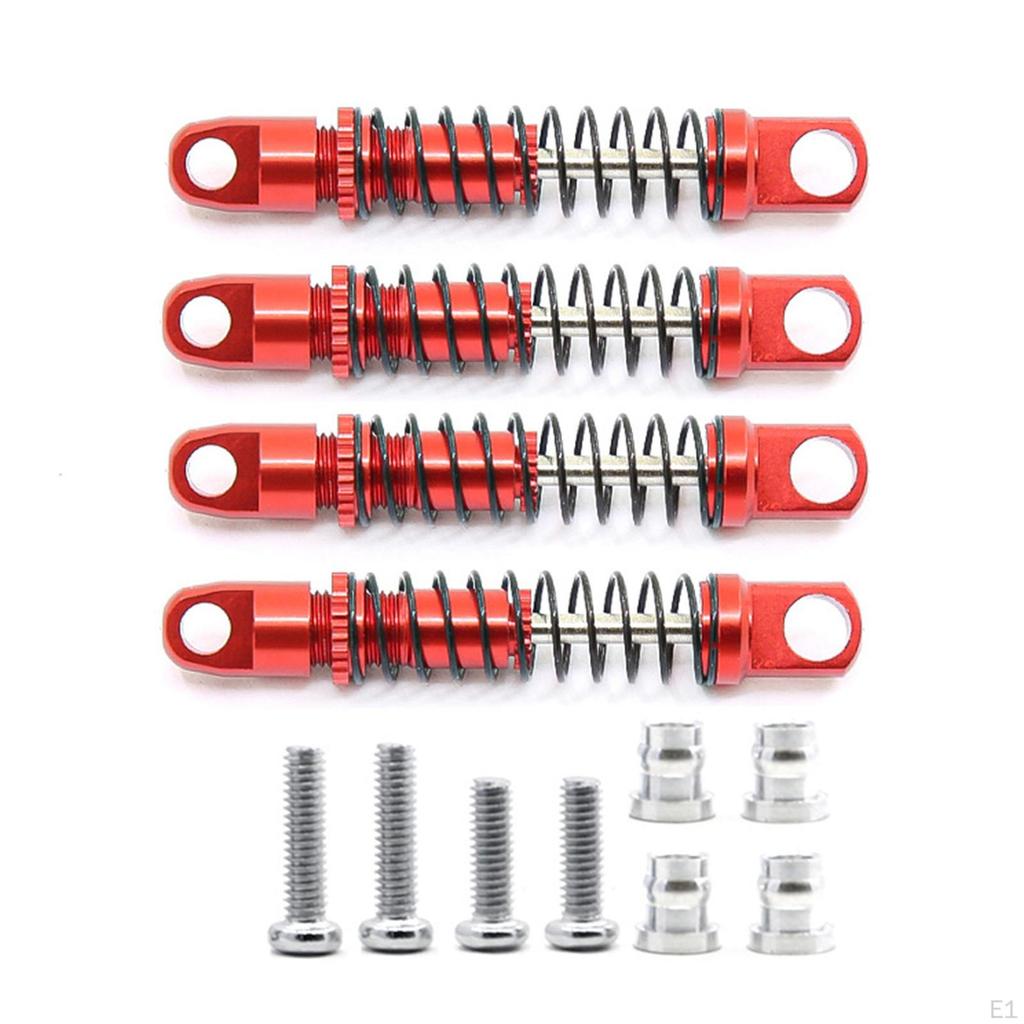 1 Set Metal Shock Absorber Damper Adjustable for XMYKC01CM 1/16 Scale RC Cralwer