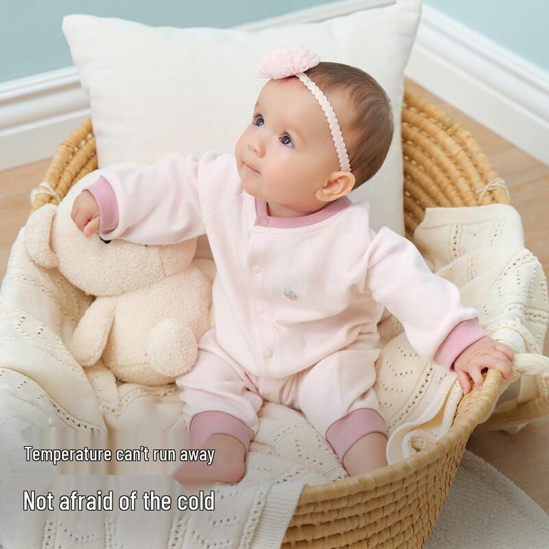David & Bella Newborn Baby Long Sleeve Romper