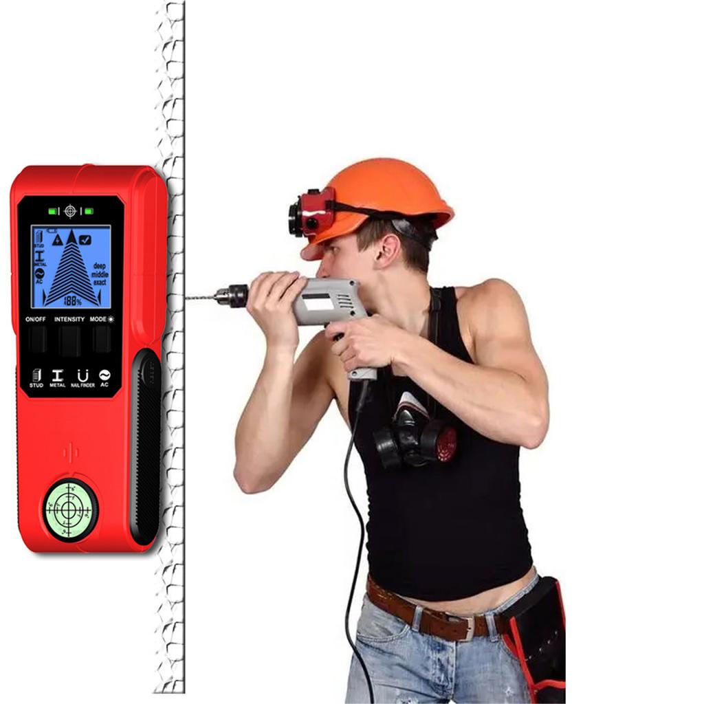 Advanced Portable Wire Pipe Power Scanner Wall Detector for Finding Metal Pipe and Electrical Wire with Ease Easy To Use