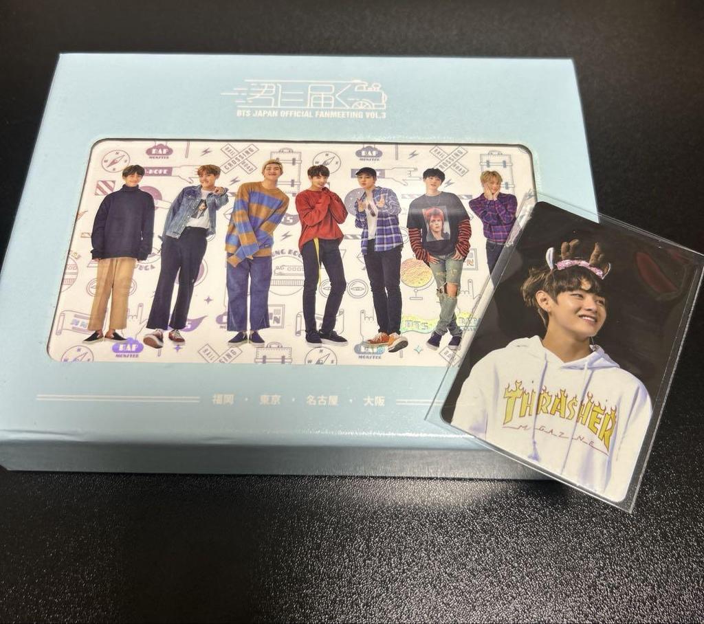 [USED] BTS Reaching You DVD Bangtan Boys FANMEETING VOL.3 Trading Card
