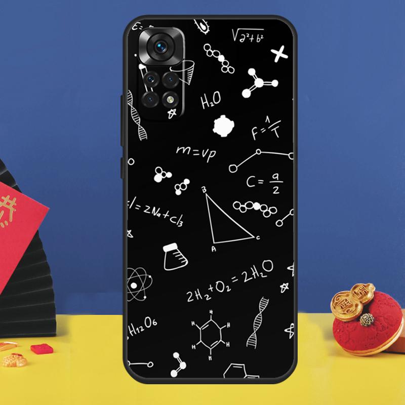 Math Science Physics Formulas Case For Xiaomi Redmi Note 11 10 12 13 14 Pro 10S 11S 12S Redmi 15 14C 10C 12C 13C 15C Cover