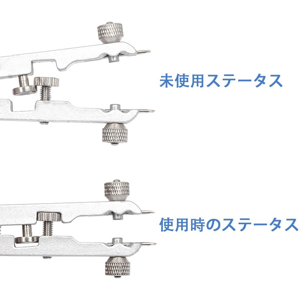 HAUUFENN Spring Bar Watch Strap Adjustment Watch Band Replacement Spring Bar Remover with 8 Replacement and Repair Length Pin Removal Remover, Tool,