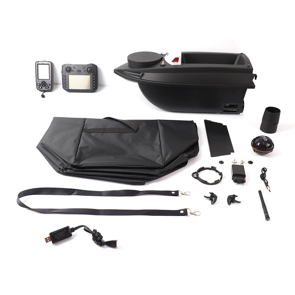 800m GPS Fishing Bait Boat 9 Fishing Grounds 180 Points Bait Boat 6.6lbs Loading Support Automatic C