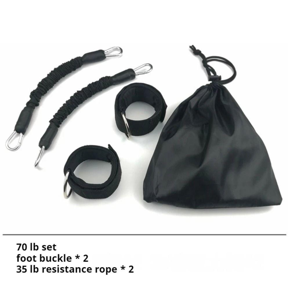 Elastic Resistance Bands 20LB-80LB Ankle Pull Rope Elastic Training Band  Gym Equipment