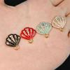 Alloy Seashell Drill Necklace & Earrings Charms – Small Ocean Pendant DIY for Jewelry & Phone Chains