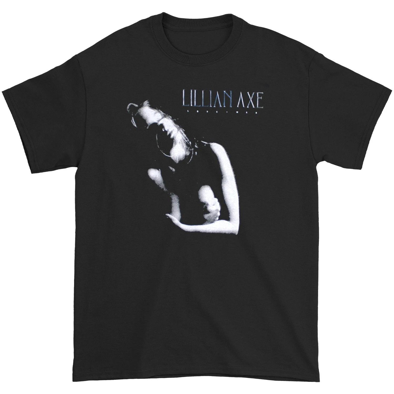 Men s Lillian Axe Love & War T-shirt Small Black L