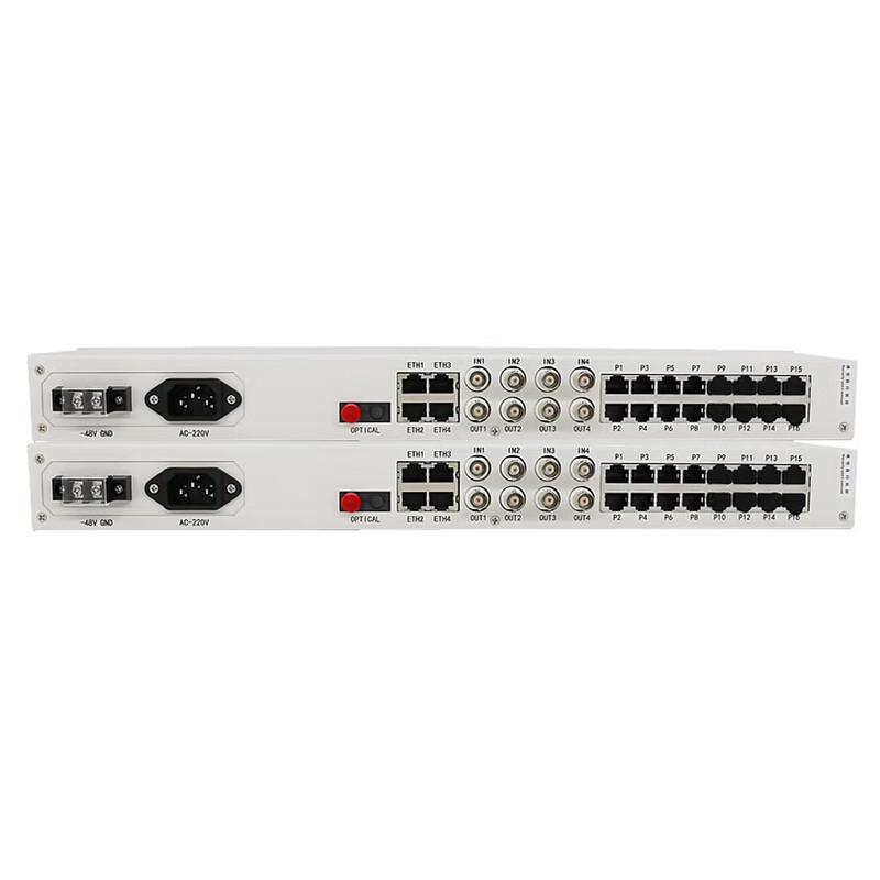 Integrated Services Optical Transceiver