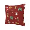 Christmas Pillow Case Cushion Cover Soft Printed Pillow Cover Novelty Pillowcases For Chair Sofa Home Decoration