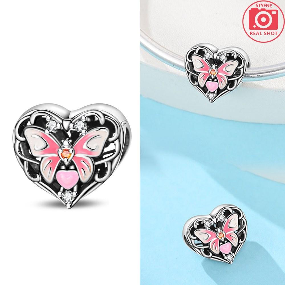 Heart-Shaped Sun-Facing Beads Copper Colors For Charms Copper Colors Original Bracelet For Jewelry Making
