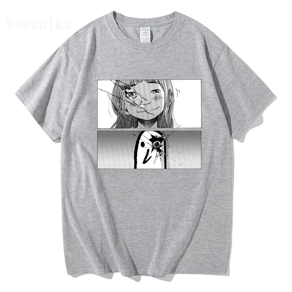 Oyasumi Punpun T-Shirt Mode Herren Damen Ästhetisches T-Shirt Unisex Hohe Qualität Streetwear Vintage Baumwolle T-Shirts Oberteile
