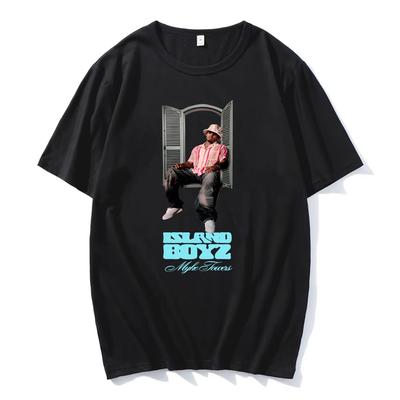 2026 Rapper Myke Towers Graphic Tshirts Myke Towers ISLAND BOYz Tees Men Women Fashion Hip Hop T Shirt Comfort Cotton Tops