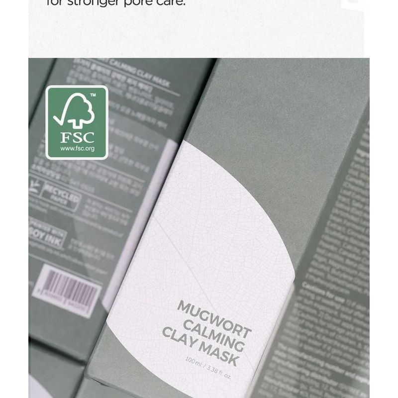 ISNTREE Mugwort Calming Clay Mask