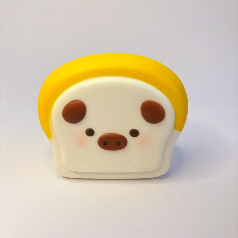 Xiaohongshu Style Slow Rebound Squeeze Toy: Super Soft Little Rabbit Print Decompression Toy