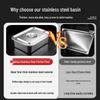 Rectangular 304 Stainless Steel Gastronorm Food Pan
