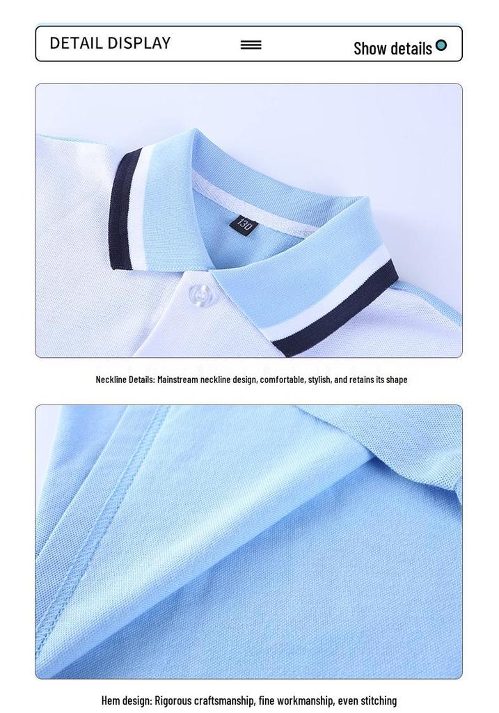 Children's Spring & Fall College-Style Long-Sleeve School Uniform Set