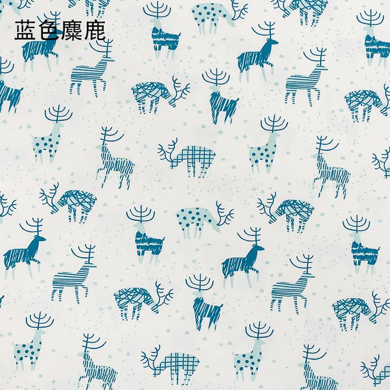 Printed Cartoon Cotton Knitted Fabric by Half Meter Cotton Jersey Fabric for Baby Clothing Making 100x185cm Other Fabric Plain