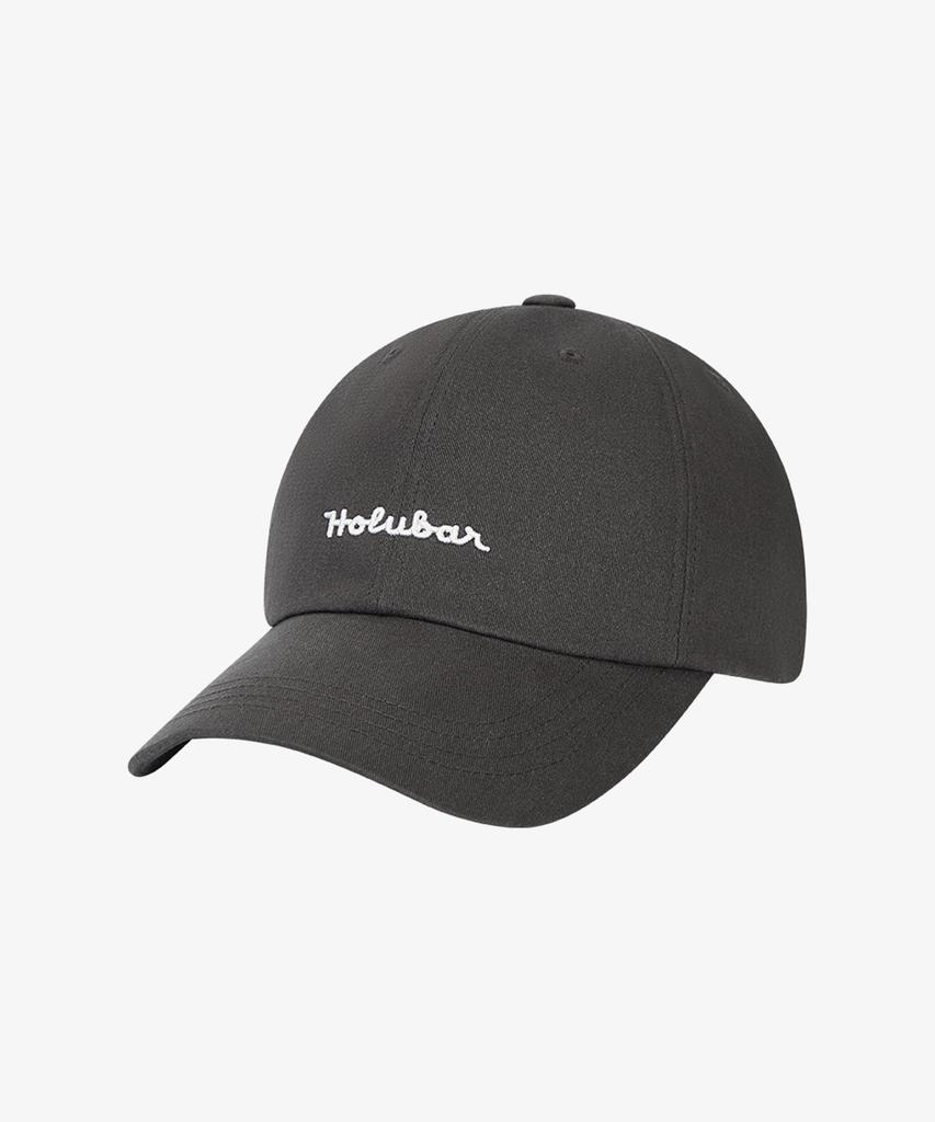Holluba 6P Lettering Cap Charcoal