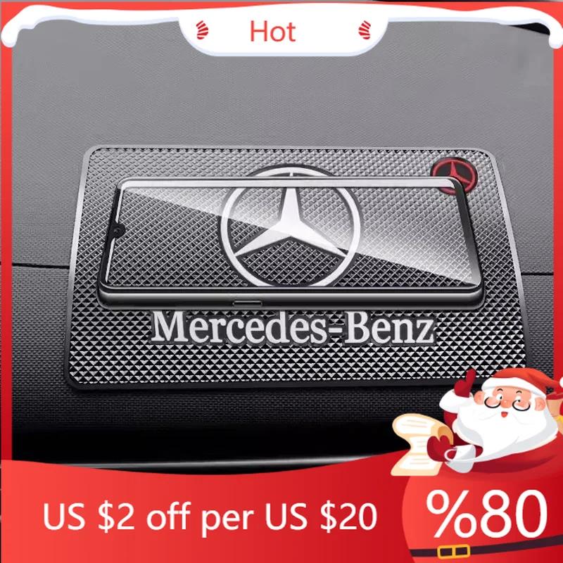 FBK3   2025 Hot Car Anti-slip Mat Dashboard Silicone Anti-skid Pad Auto Accessories For Mercedes Benz A C E S G Class GLC CLE CLA GLB G