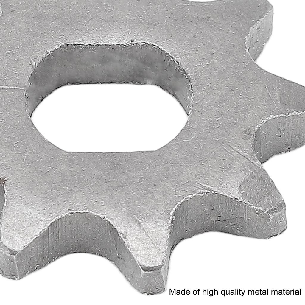Motorritzel Tragbar Professionell T8F 9Z Metallritzel Ersatz für Elektroroller Mini Motorradmotor