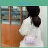 Childrens Cute Princess Crossbody Bag With Pearl Accents For Daily Use