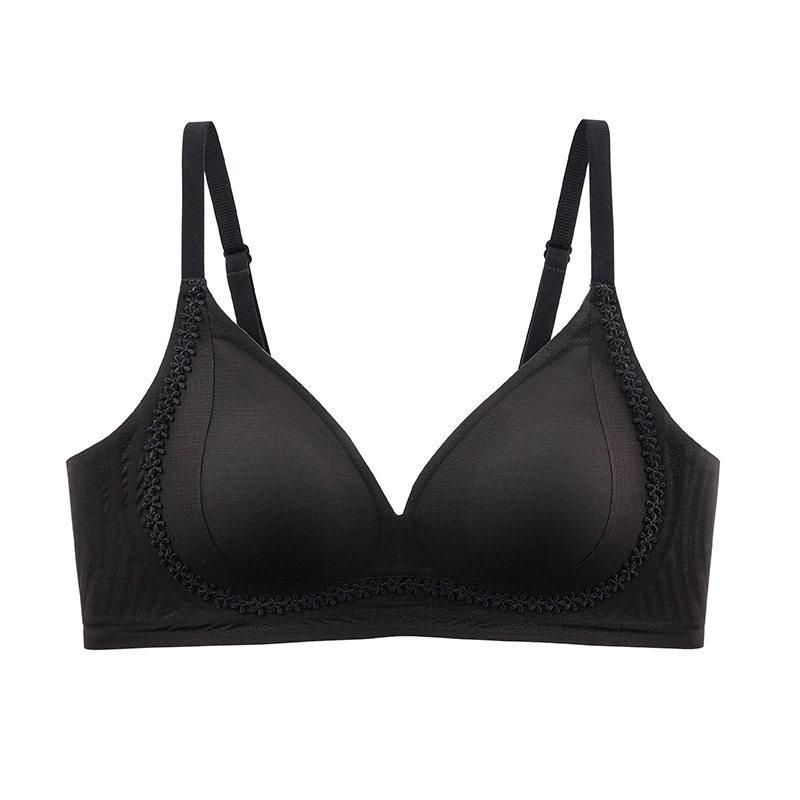 

Modal invisible seamless thin small breasts gathered anti-sagging round small buds no steel ring bra xxl recommended 40/90abc