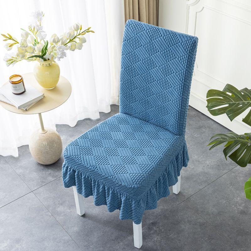 Chair Cover Universal Stool Four Seasons Universal Chair Cover Home Dining Table Backrest Integrated Seat Cover Elastic Chair Cover