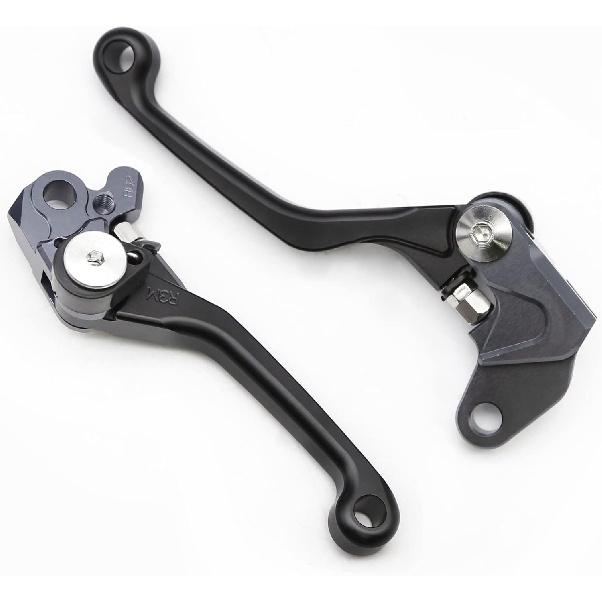 Compatible With Suzuki RMX250S 1993-1995 / KDX250 1992-1994 Dirt Bike Clutch Brake Levers Pivot
