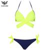 Costume da bagno da donna Push Up Costume da bagno Fascia incrociata Bikini a fascia Set Costume da bagno