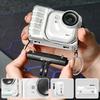 For Insta360 Go Ultra Protective Cover Tpu Ice Sensing Heat Dissipation Anti Drop Protective Case With Lens Cap & Lanyard