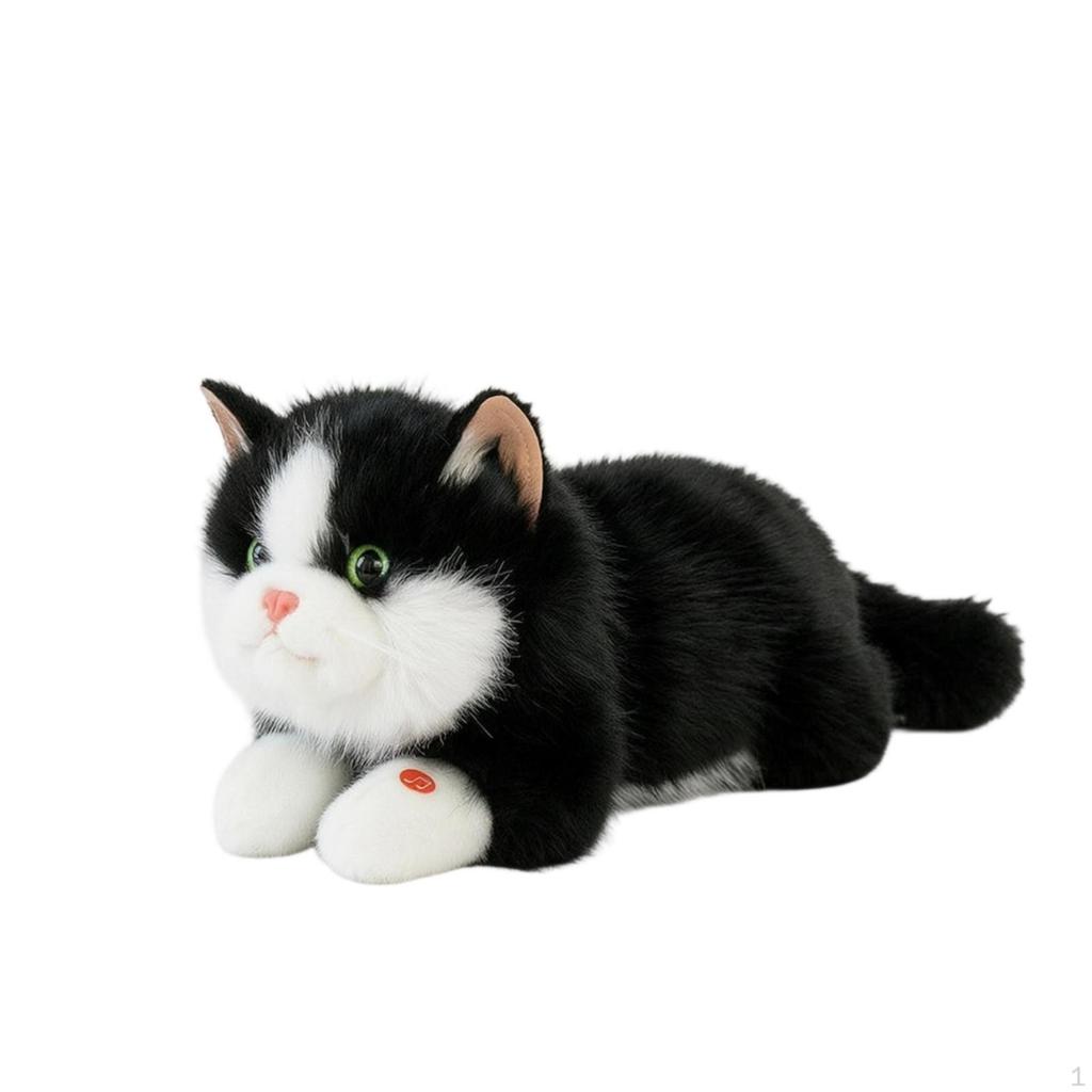 Stuffed Cat Soft Adorable for Bedtime, Nursery, Kids