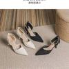 Fashion Womens Pumps Xiaoxiang Style Wedding Luxury Brand Design String Bead Pearls High Heels Lady Sexy Elegant Pointed Toe Pearl Shoes