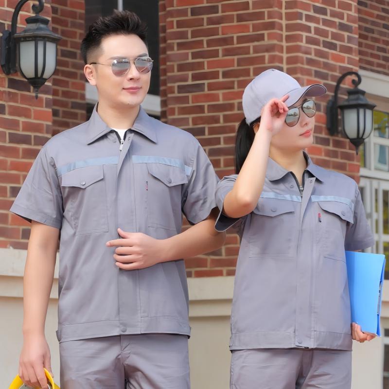 Ansi Jie Anti-static Work Short Sleeve Shirt XL (175)