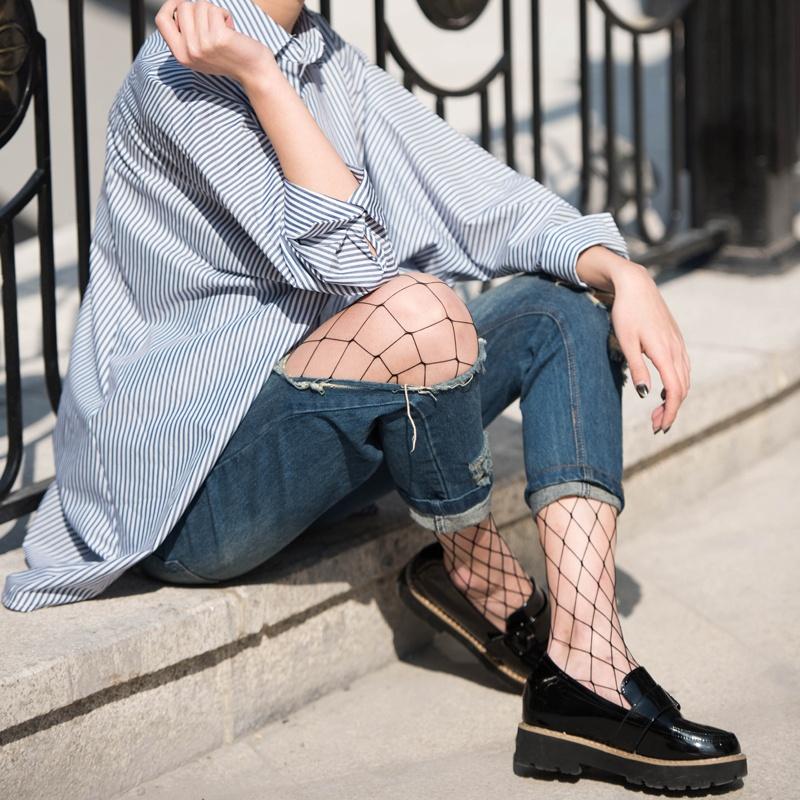 1/3 Pairs of Women Fishnet Stockings Super Stretchy High Waist Leggings Tights Black Net Pantyhose Large Medium Small Mesh Stockings